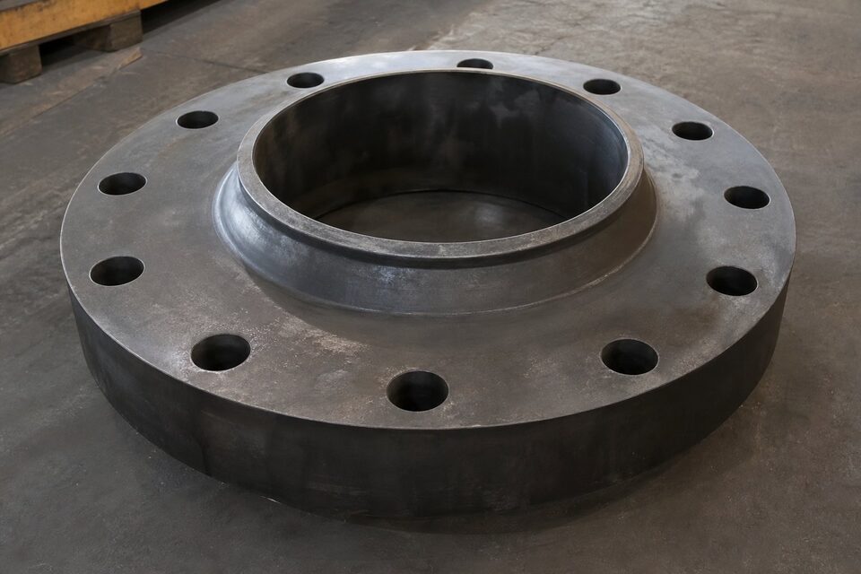 عکس واقعی فلنج گلودار 20 اینچ کلاس 1500 آلیاژی (F11)