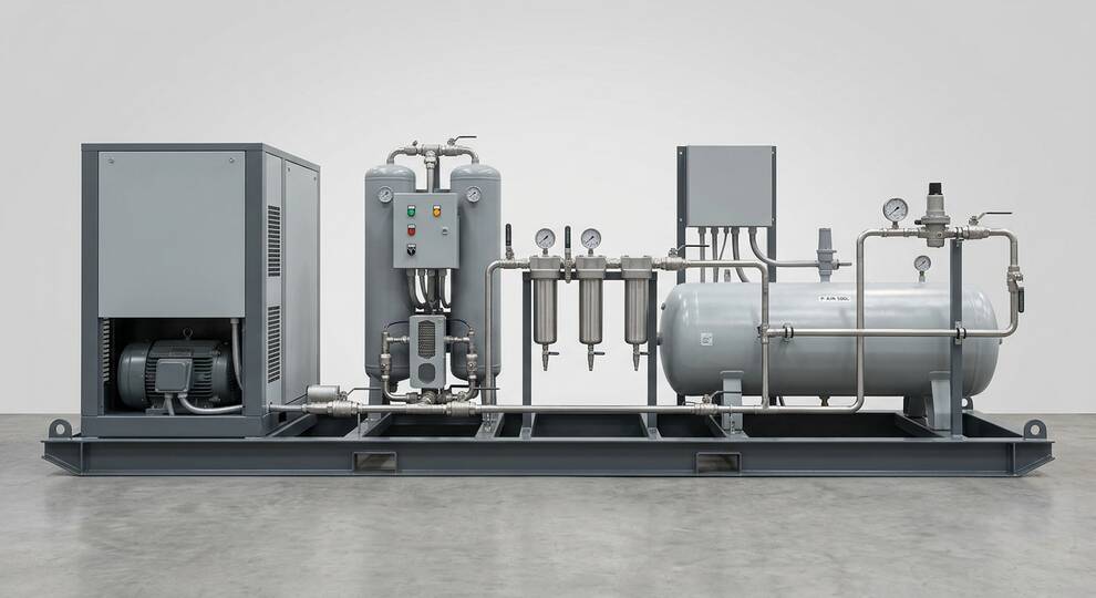 پکیج هوای ابزار دقیق Instrument Air