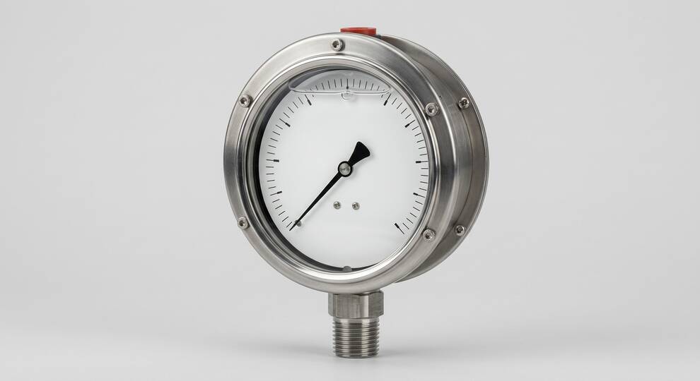 گیج فشار صنعتی و Safety Pressure Gauge