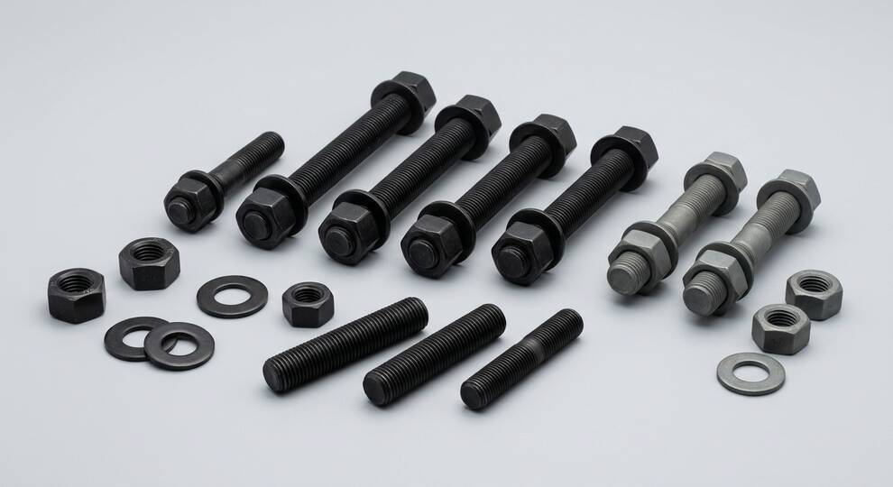 استادبولت و مهره صنعتی ASTM A193/A194
